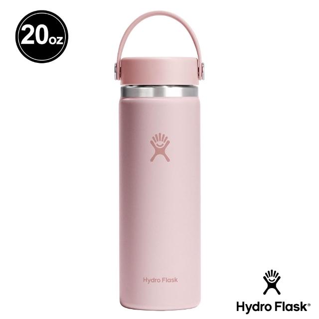 【Hydro Flask】20oz/592ml 寬口 提環 保溫瓶 多色可選(高保冰  無毒 美國品牌 食安 防滑塗層 大口徑)
