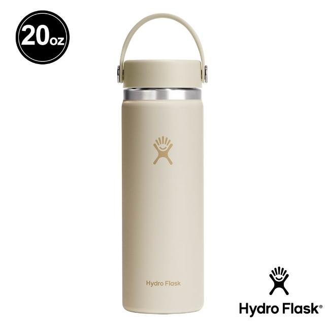 【Hydro Flask】20oz/592ml 寬口 提環 保溫瓶 多色可選(高保冰  無毒 美國品牌 食安 防滑塗層 大口徑)