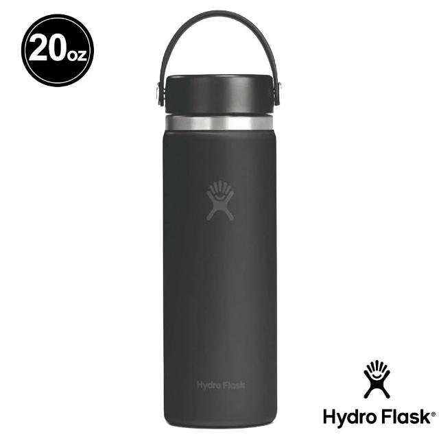 【Hydro Flask】20oz/592ml 寬口 提環 保溫瓶 多色可選(高保冰  無毒 美國品牌 食安 防滑塗層 大口徑)