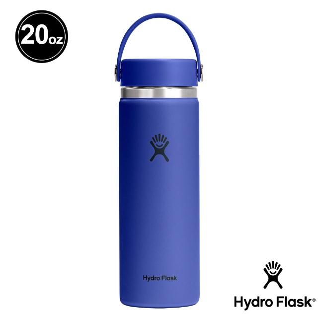 【Hydro Flask】20oz/592ml 寬口 提環 保溫瓶 多色可選(高保冰  無毒 美國品牌 食安 防滑塗層 大口徑)