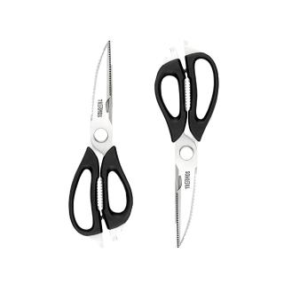 【THERMOS膳魔師】買1送1_可拆式多功能料理剪(Z-SC8-BK)