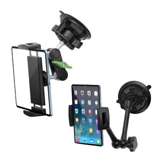 【LanParte】平板 車用萬向支架含延長桿(UBA-P1+UBA-L)