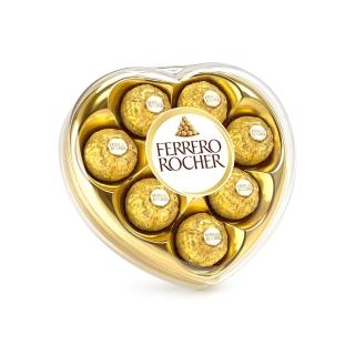 【金莎】經典巧克力8粒心型禮盒(100g)