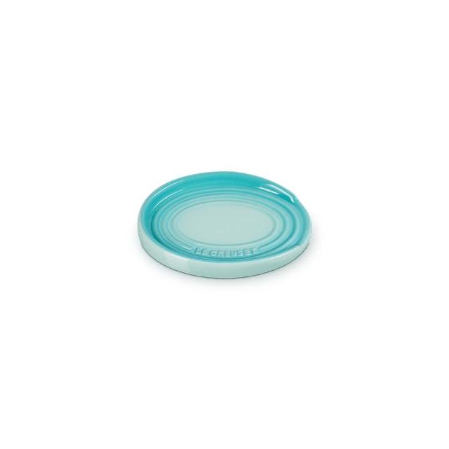 【Le Creuset】瓷器橢圓鏟座盤(薄荷綠/薰衣草 2色選1)