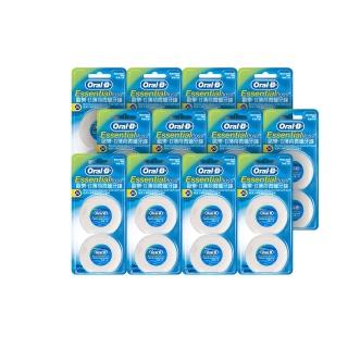 【Oral-B 歐樂B】薄荷微蠟牙線50公尺 x 24入