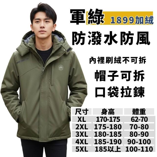 【J.Malo】登山內刷毛衝鋒衣(內刷毛防風外套・連帽風衣・男女款)