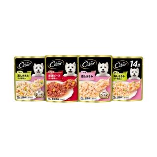 【Cesar 西莎】蒸鮮包 70g*32入 寵物/狗罐頭/狗食/餐包(任選)