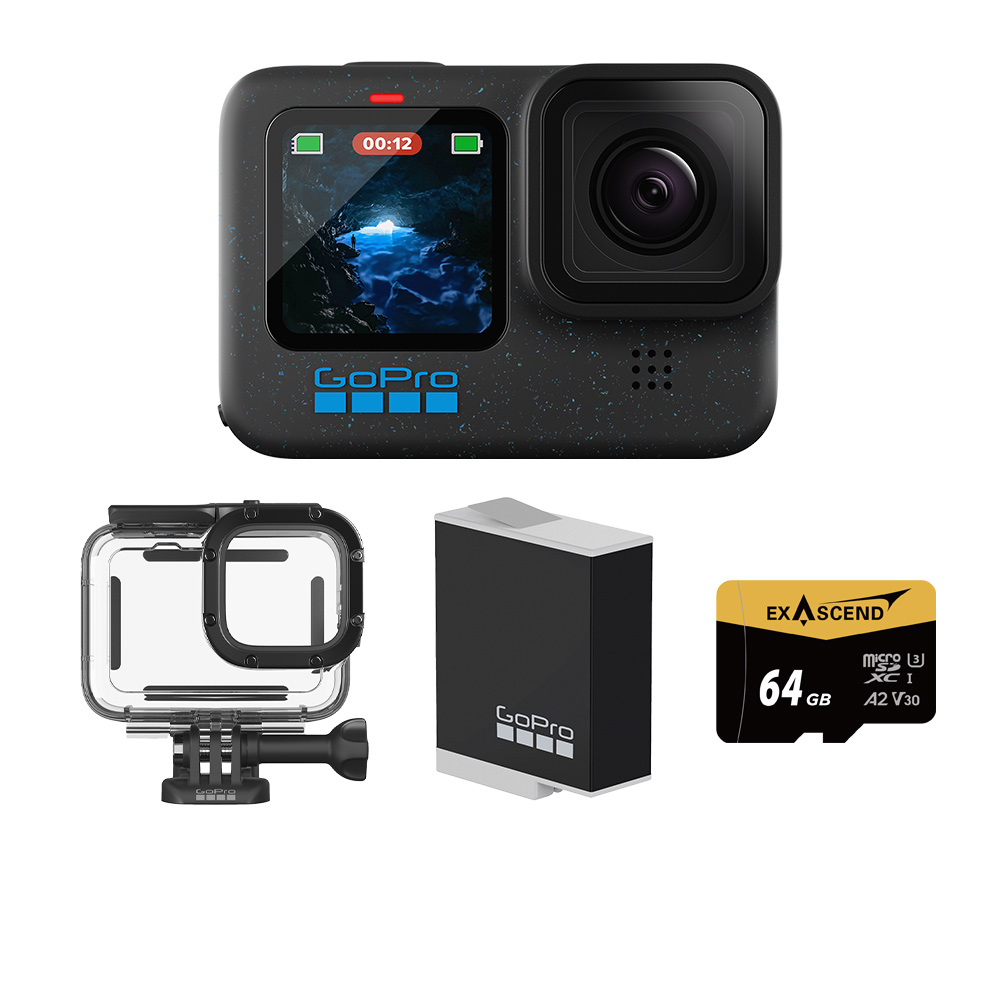 GoPro】HERO12 Black 全方位運動攝影機(CHDHX-121-RW) - momo購物網