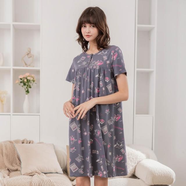 【La Felino 羅絲美】momo獨家特談-精選女性居家長短袖睡衣/褲裝/裙裝(多款任選)