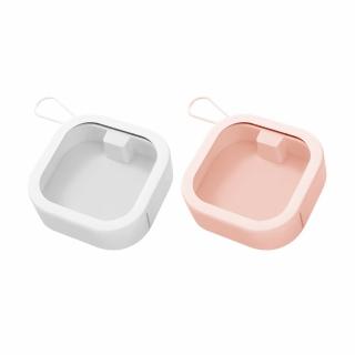 【Airy 輕質系】按壓式便攜旅行收納盒(推推盒 / 飾品收納盒 / 化妝棉收納盒 / 外出收納盒)