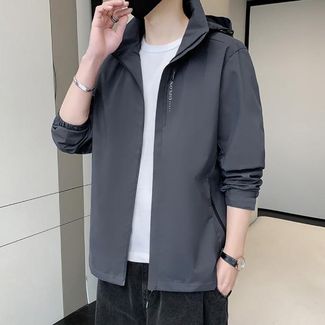 【JP服飾】男女款 防風/防潑水 衝鋒外套 情侶款 外套 連帽外套 秋冬外套 夾克(防風/防潑水/帽可拆 6266)