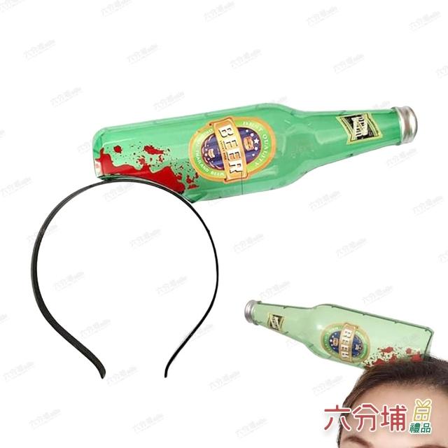 【六分埔禮品】穿頭髮箍-板手/箭頭/鐵鎚/酒瓶/鋸刀/斧頭/菜刀/尖刀/剪刀/針筒(萬聖節搞怪受傷造型髮箍恐佈)