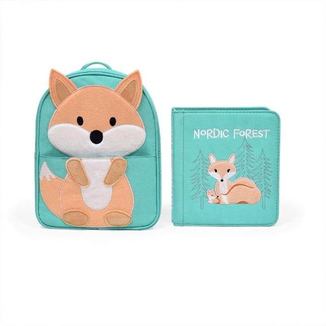 【My First Book】動物冊-北歐森林篇(0-3Y送禮首選 北歐狐狸亮相)