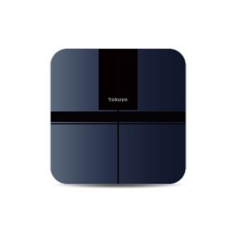 【tokuyo】BMI藍芽電子體重計 TM-213(支援app/鋼化玻璃180kg高承重)