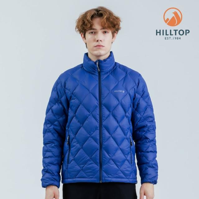 【Hilltop 山頂鳥】獨家特談-男女款 保暖羽絨短大衣(男女多款任選/立領)