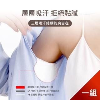 空氣感腋下隱形吸汗貼 0.1cm超薄自黏式防汗濕貼片(1組十片)