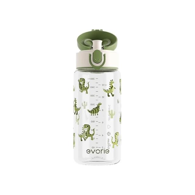 【Evorie】Tritan兒童水杯2入組(300mL380mL)微笑水杯