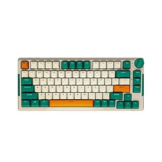 【RK ROYAL KLUDGE】H81 75% 藍牙三模無線機械鍵盤 時光機(K黃軸/RGB/中文/熱插拔/Gasket結構/旋鈕切換)