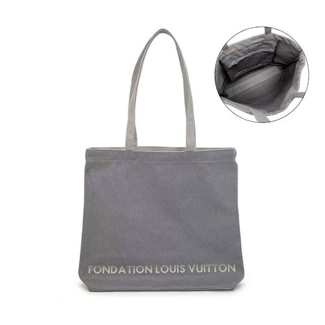 【Louis Vuitton 路易威登】LV 限量版博物館基金會帆布袋 托特包 (多款選)