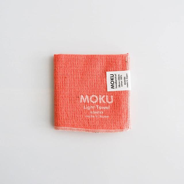 【KONTEX】原廠正貨 100%日本製 MOKU 系列輕薄速乾吸水小手帕(出門必備、輕薄透氣速乾) 28x28cm