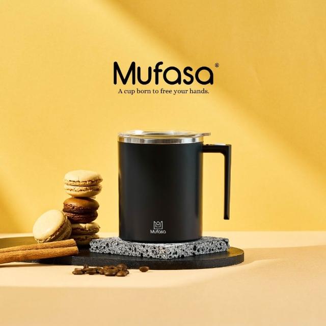 【Mufasa】獨家防沉 20秒自動停 磁力攪拌杯(防沉澱 透明杯蓋 商檢認證   母親節禮物 聖誕禮物)
