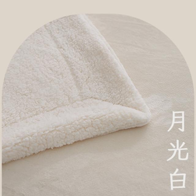 【ISHUR 伊舒爾】法蘭絨羊羔絨暖暖被毯禮盒1入(150x200cm/毛毯/毯子/四季毯/送禮首選/尾牙/春酒/禮品/ISHU)