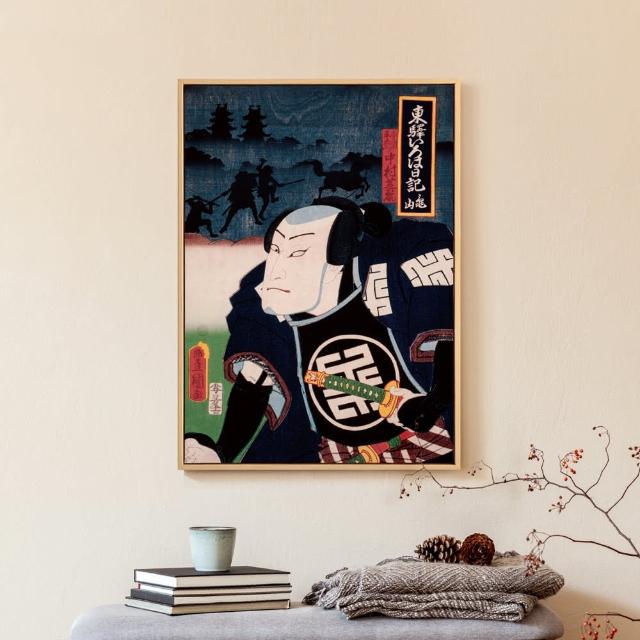 菠蘿選畫所】日式浮世繪系列掛畫-42x60cm(日式浮世繪/葛飾北齋/世界名