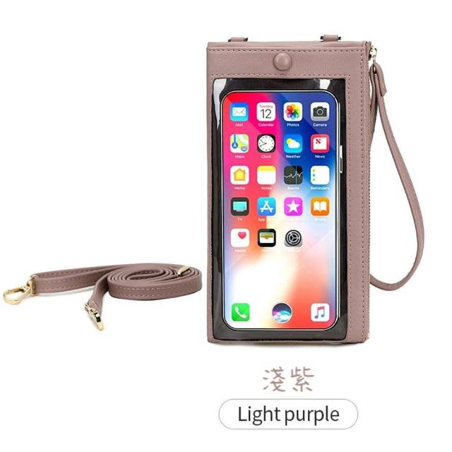 【LEEHER】手機包/觸控手機包/手機包斜背/手腕包/手拎包/手拿錢包/皮包/斜背長夾/觸屏手機