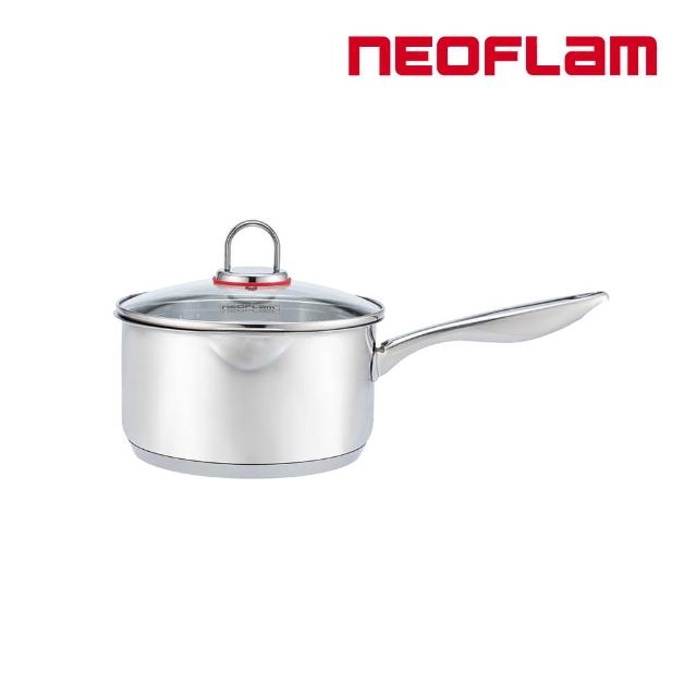 【NEOFLAM】Inox系列陶瓷/不鏽鋼任選雙鍋組(不挑爐具 瓦斯爐電磁爐可用)
