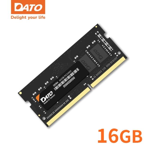 DATO DDR4 16GB PC3200 3200MHz 新品未使用品 DATO 達多】DDR4 3200 16GB 筆記型記憶體｜高速穩定NB專用