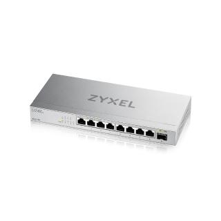 【ZyXEL 合勤】XMG-108 9埠 Multi-Gig 無網管 交換器 10G上行介面 8埠2.5G