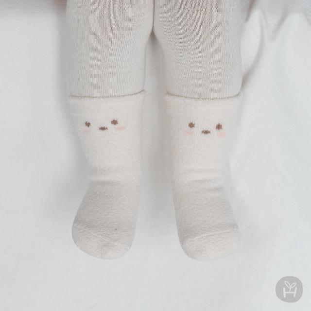 【Happy Prince】Torry秋冬保暖嬰兒童及膝襪中筒襪2件組(寶寶襪子毛襪高筒襪半統襪打底褲)