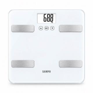 【SAMPO 聲寶】大螢幕智能電子體重計/體脂計(BF-Z2307SL)