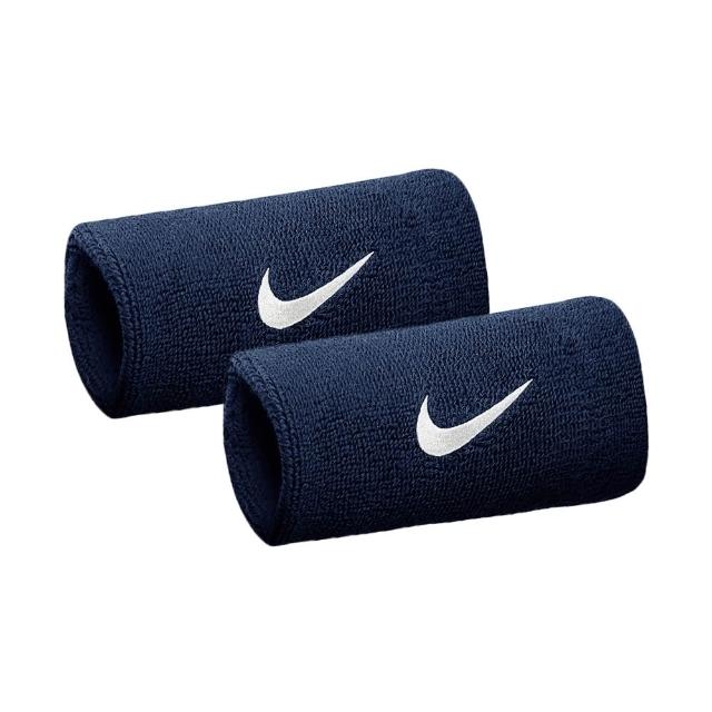 【NIKE 耐吉】SWOOSH 加長腕帶 010黑/101白/416深藍/601紅(柔軟 透氣 吸汗 護腕)