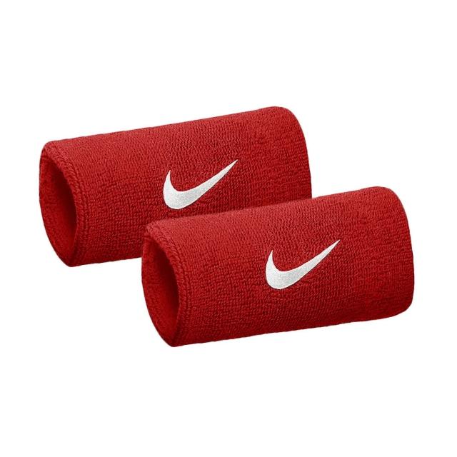 【NIKE 耐吉】SWOOSH 加長腕帶 010黑/101白/416深藍/601紅(柔軟 透氣 吸汗 護腕)