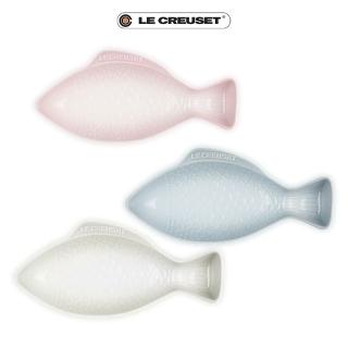 【Le Creuset】瓷器鮮魚盤-中(蛋白霜)
