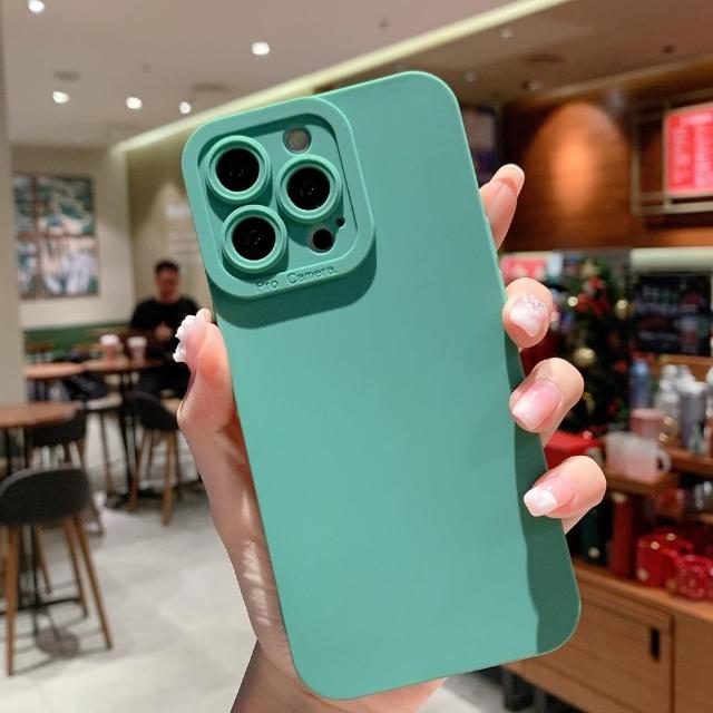 【小玉貼膜】適用iPhone天使眼鏡頭全包磨砂手感防摔殼手機殼軟殼(iPhone11 Pro Max)