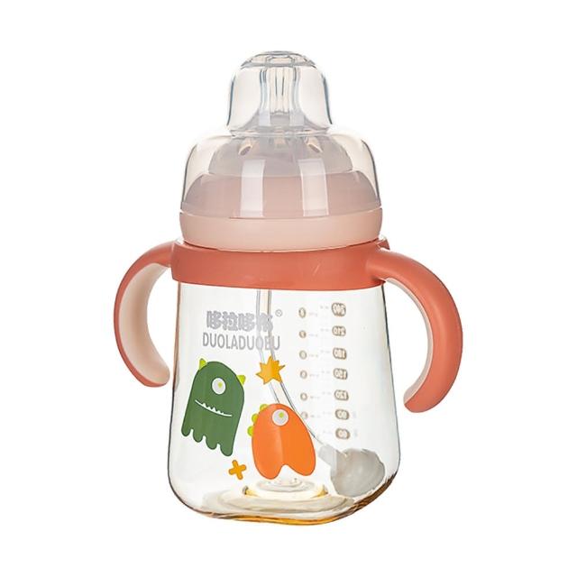 【JoyNa】PPSU防漏防摔學習水杯300ml(兒童水杯/奶瓶/學飲杯/鴨嘴杯/兒童水壺/吸管水杯)