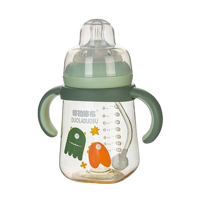 【JoyNa】PPSU防漏防摔學習水杯300ml(兒童水杯/奶瓶/學飲杯/鴨嘴杯/兒童水壺/吸管水杯)