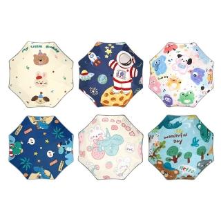 【DREAMCATCHER】兒童圓角自動摺疊傘(兒童雨傘/兒童自動傘/兒童傘/卡通雨傘/摺疊傘/雨傘)