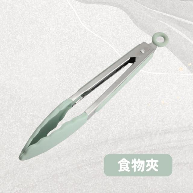 【沐日居家】矽膠廚具組 不沾鍋廚具組 廚房用具 烘焙料理(具 煎鏟 鍋鏟 湯勺)