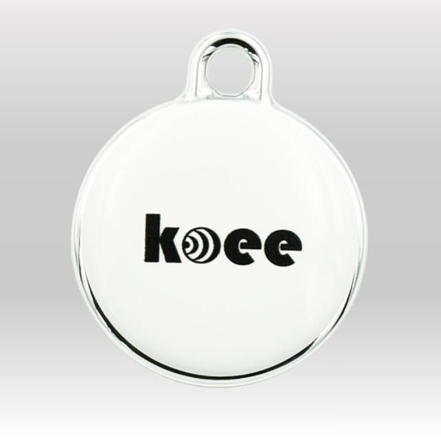 【koee】圓形款-全球定位防丟器 蘋果安卓適用 免插卡(車輛定位/寵物定位/小孩老人防走失)