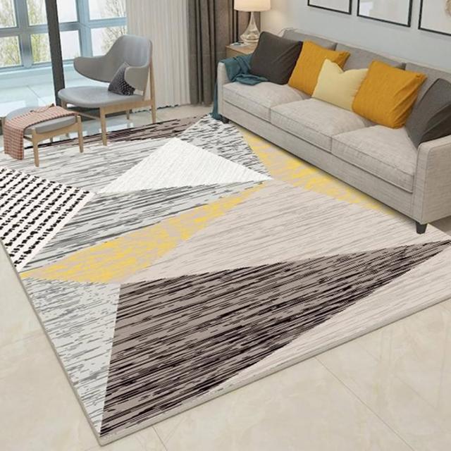 【巴芙洛】買一送一 2入侘寂風格水晶絨地毯2入(140*200cm/160cm圓款/地墊/踏墊/地毯)