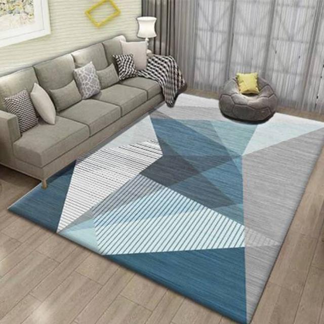 【巴芙洛】買一送一 2入侘寂風格水晶絨地毯2入(140*200cm/160cm圓款/地墊/踏墊/地毯)