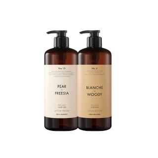 【miseenscene 魅尚萱】官方直營 髮肌賦活香氛洗髮精 900ml(英國梨與小蒼蘭/純淨木質香)