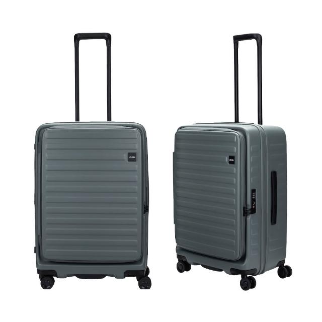 【LOJEL】618獨家 CUBO FIT 29.5吋 前開式擴充拉鍊拉桿箱(行李箱 旅行箱 胖胖箱)