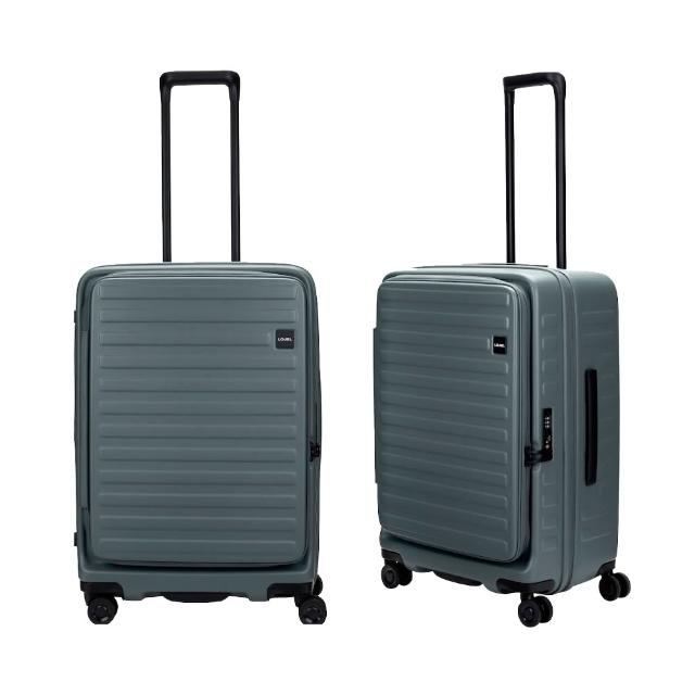 【LOJEL】CUBO FIT 29.5吋 前開式擴充拉鍊拉桿箱(行李箱 旅行箱 胖胖箱)