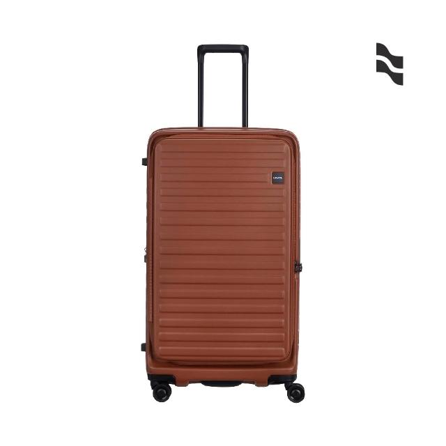 【LOJEL】CUBO FIT 29.5吋 前開式擴充拉鍊拉桿箱(行李箱 旅行箱 胖胖箱)