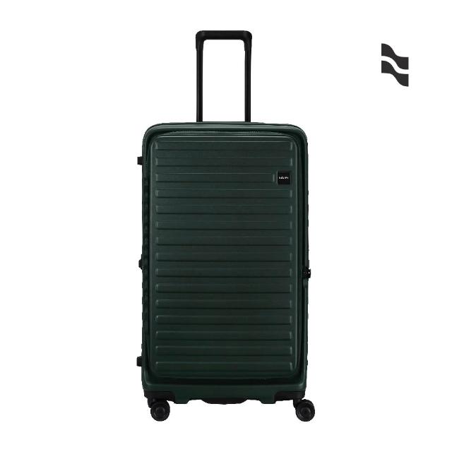 【LOJEL】CUBO FIT 29.5吋 前開式擴充拉鍊拉桿箱(行李箱 旅行箱 胖胖箱)