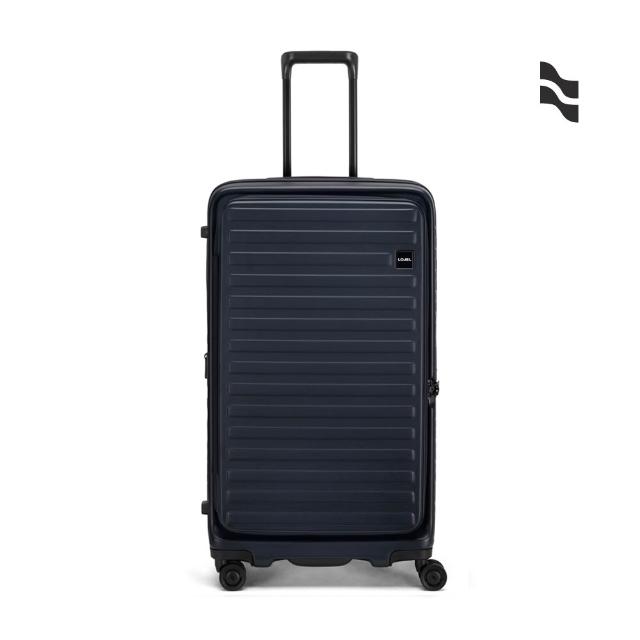 【LOJEL】CUBO FIT 29.5吋 前開式擴充拉鍊拉桿箱(行李箱 旅行箱 胖胖箱)